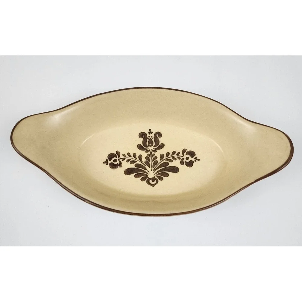 VINTAGE Pfaltzgraff Village  Augratin/Gratin‎ Dish 265 USA
